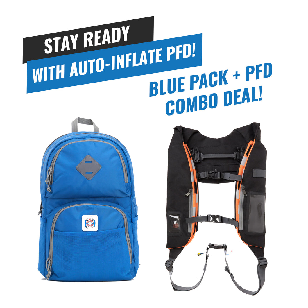 All Purpose Pack (Blue ) + PFD Combo!