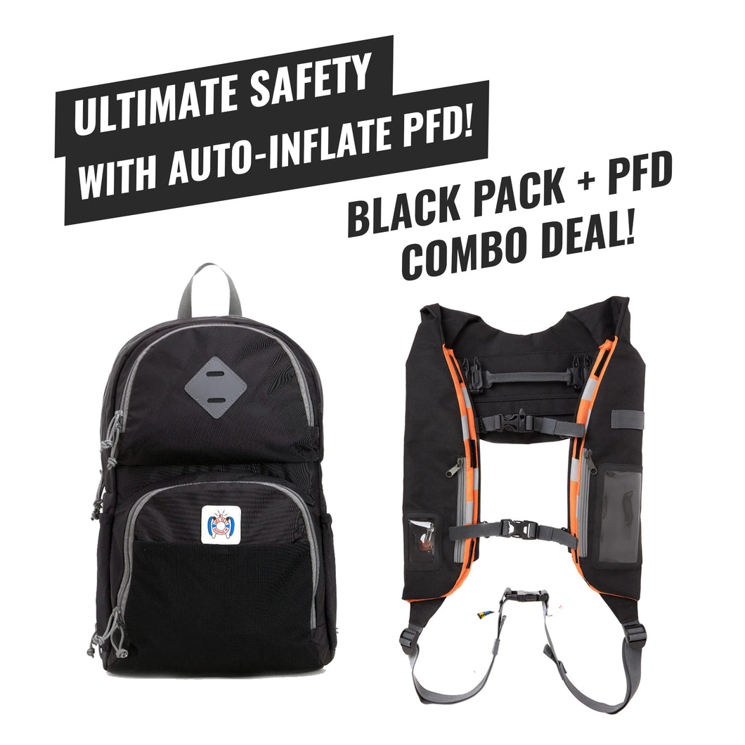 All Purpose Pack (Black) + PFD Combo!