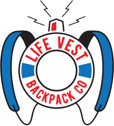 Life jacket store backpack